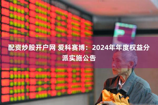 配资炒股开户网 爱科赛博：2024年年度权益分派实施公告